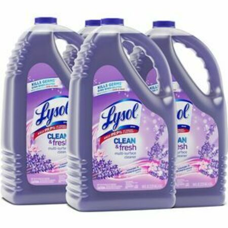 LYSOL Cleaner, Multi, Lvndr, 144Oz RAC88786CT